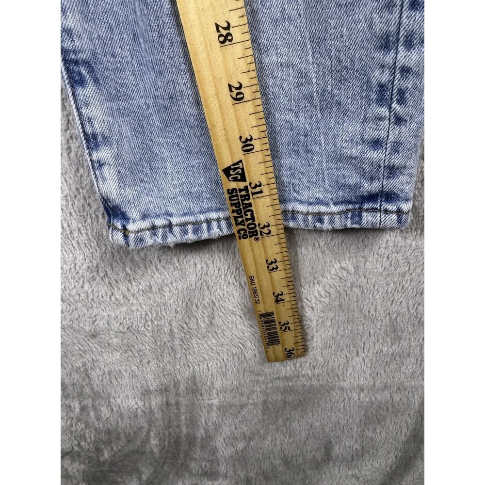 American Eagle Outfitters Jeans Mens 28x30 Light Wash Athletic Straight Easyflex - Picture 5 of 11